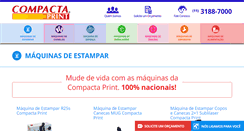 Desktop Screenshot of maquinasdetransfer.com.br